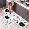 Cartoon Non-slip Soft Kitchen Mat Home Long Strip Kitchens Rug Set Entrance Doormat Washable Hallway Carpet Bath Living Room Rug
