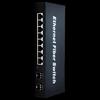 KINGNET 8-Port Gigabit Ethernet + 2-Port SFP Network Switch