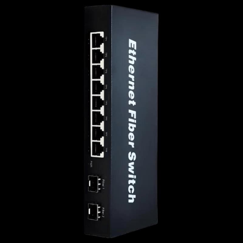 KINGNET 8-Port Gigabit Ethernet + 2-Port SFP Network Switch