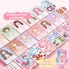 Diy Book Dress Up Sticker Book Cartoon Girl Makeup Show Sticker Book Princess Puzzle Toys Handmade Diy Sticker Toy Kids Gift