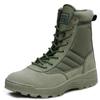 Men Breathable Mesh Tactical Boots Men Boots Outdoor Lightweight Hiking Shoes New Desert Combat Boots Work Men Shoes