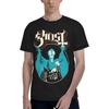Men's T-Shirts Ghost Meliora Short Sleeve 100% Polyester Crewneck Sport Tee Print T Shirt Summer Top Large
