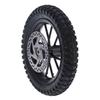 Rubber Front Wheel Tire 12.5x2.75in Disc Brake Sprocket Bolts for 47cc 49cc 2 Stroke Mini Dirt Bike