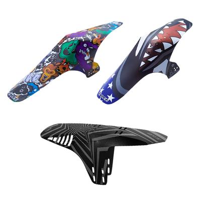 Bicycle Front Rear Tire Wheel Fenders Plastic Reflective MTB Mountain Bike Wings Mudguard Road Cycling Wheel Eyebrow Protector