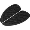 Motorcycle Gas Tank Pad, Black Fuel Knee Grip Decal Protector Traction Side Pads Stickers Universal Gas Petrol Tank Knee Pads