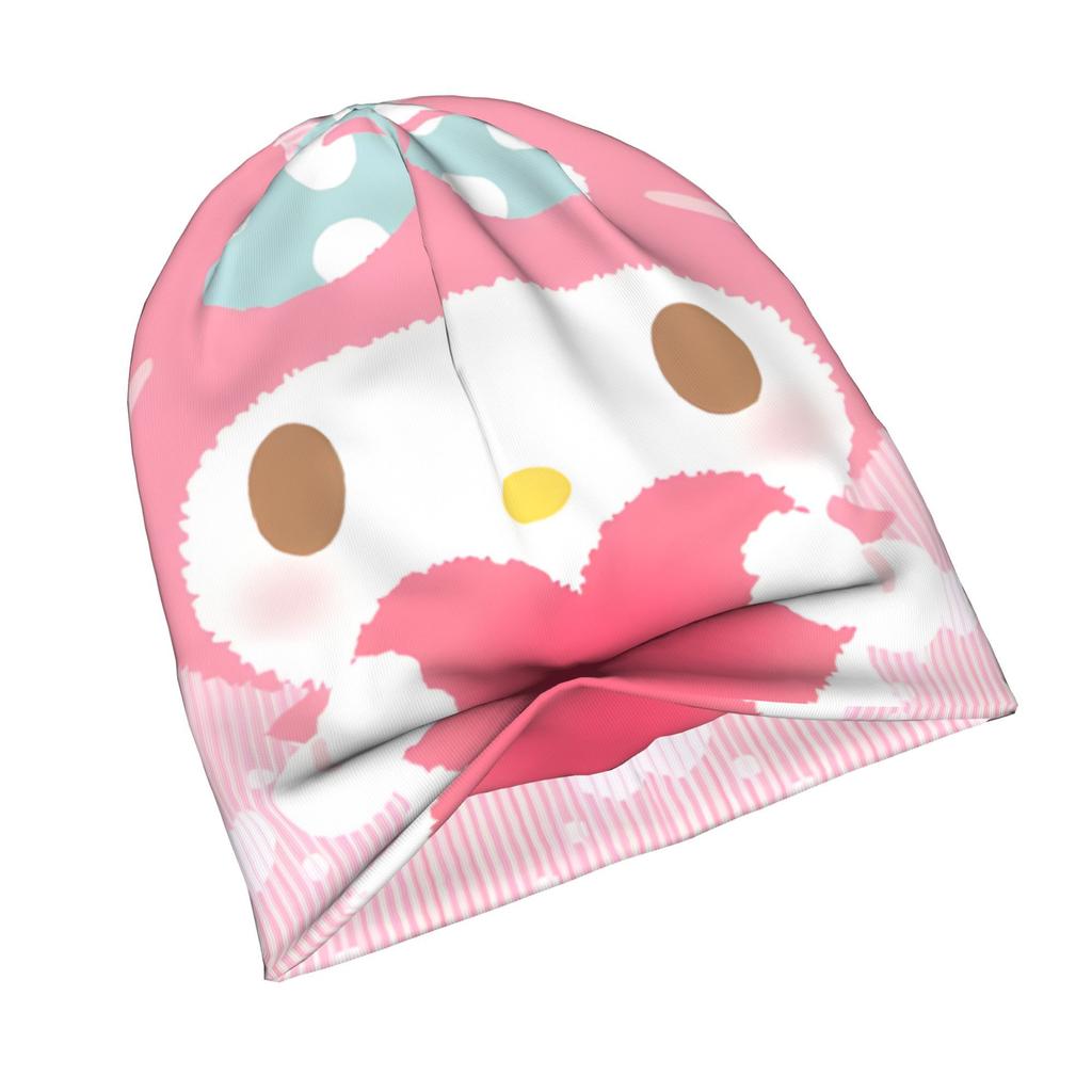 Sanrio My Melody Daily Style Knit Hat for Adults, Perfect for Weekend Errands, Quick Meetups, Or Everyday City Wear with a Touch of