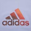 Adidas Shiny Logo Gradient Print Sports Round Neck Short Sleeve T-Shirt Women Tops Light-Purple H09754
