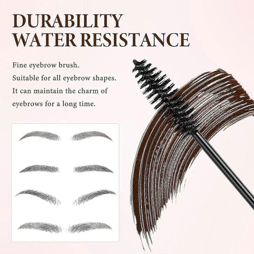 Long-Lasting Waterproof Eyebrow Dye Set  Semi-Permanent, Smudge-Proof, Easy To Apply with Nourishing Vitamin E & Natural Shades for Flawless, Long-Las