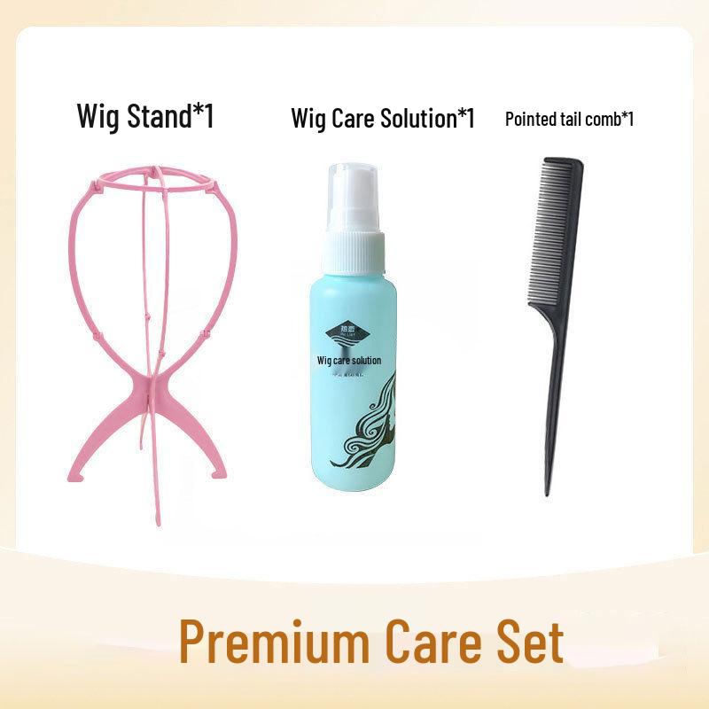 Seamless Women's Frontal Wig - Enhance Volume, Cover White Hair, Natural Hairline, Hand-Tied Real Hair.