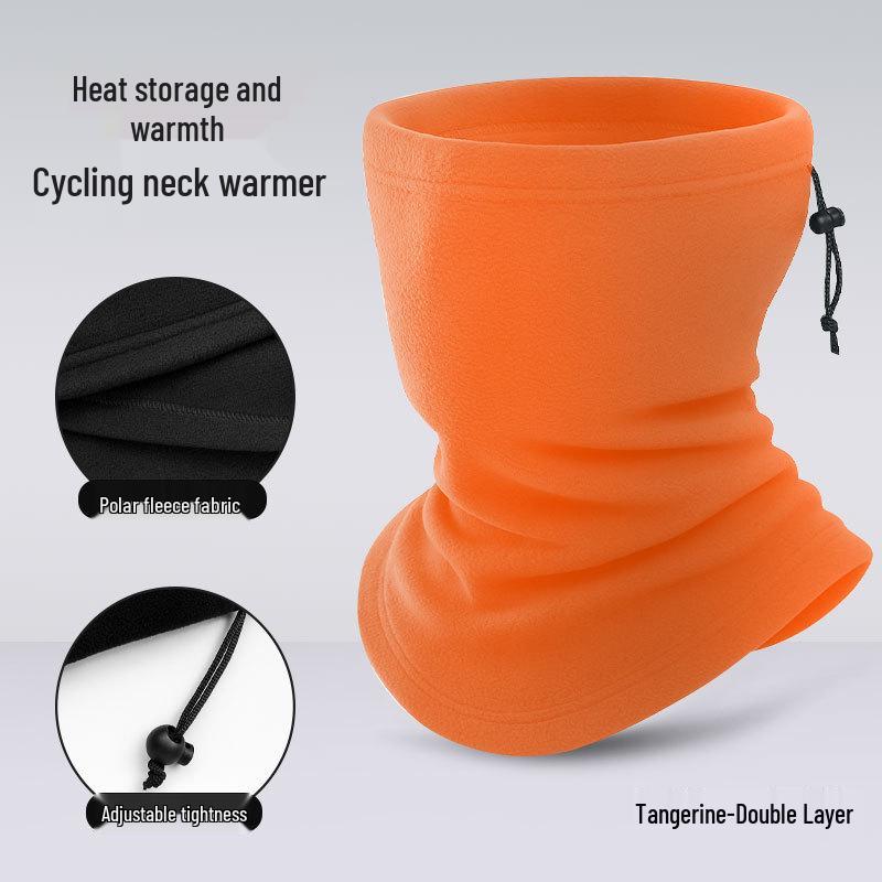 Adjustable Multifunctional Neck Warmer: Windproof Skiing & Cycling Gaiter for Autumn & Winter