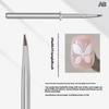 Silver Nail Art Painting Pen Brush High Quality Removable Nail Phototherapy Gel Pen Universal Nail Line Pen Manicure Art Tools