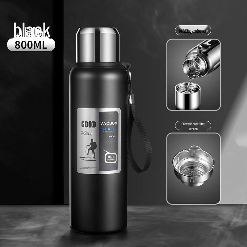 Outdoor Portable Stainless Steel Thermos Bottle