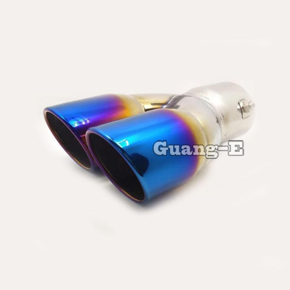 

For Hyundai Tucson 2015 2016 2017 2018 Car Frame Muffler Exterior End Pipe Dedicate Stainless Steel Exhaust Tip Tail Outlet 1pcs B1007Ba76