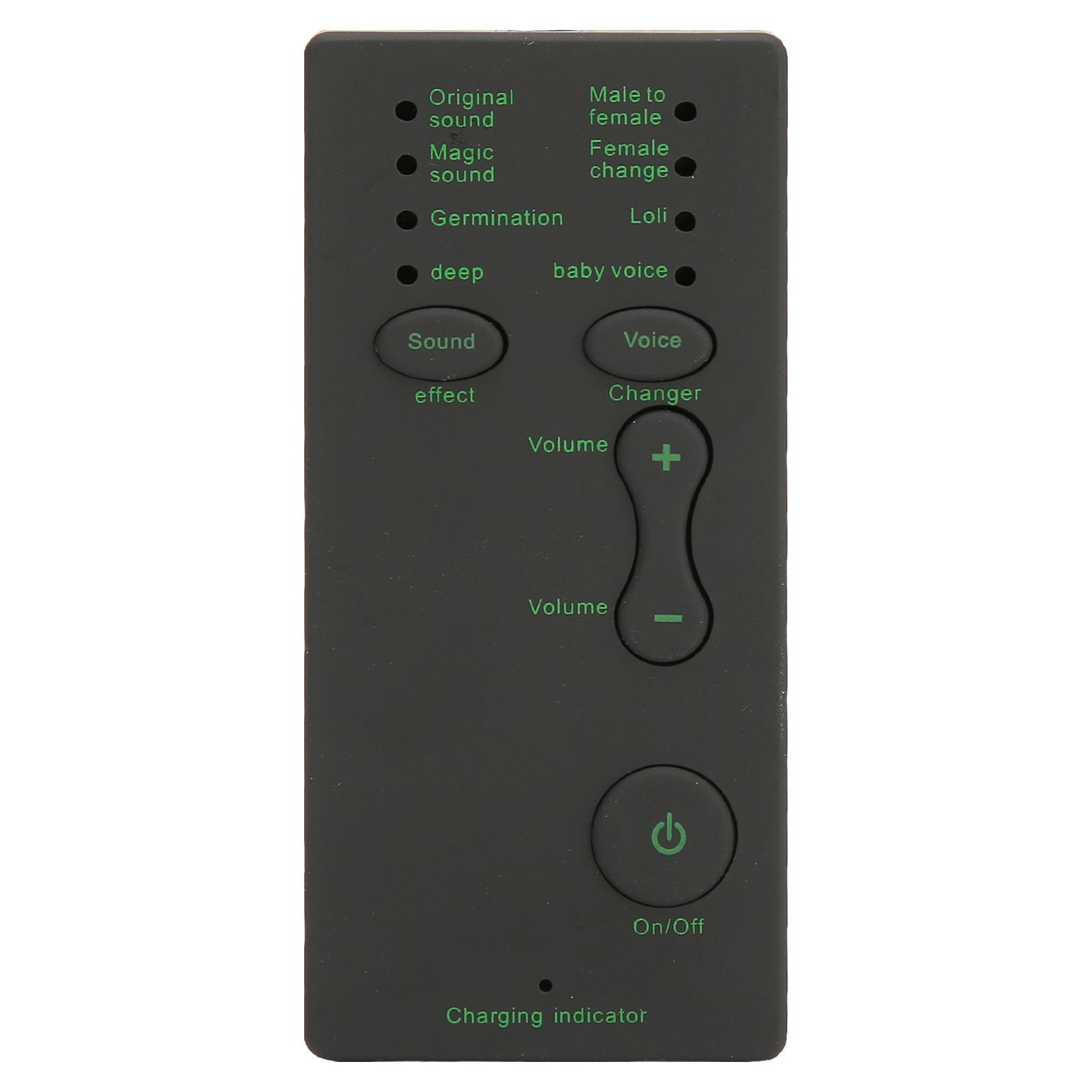 

Телефонный Изменитель Голоса Портативный Мини 7 Звуковых Эффектов Ручной Изменитель Голоса Для Игр