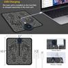 Electric Foot Massager Pad Neck Massage Set Portable Home Fatigue Relief Muscle Vibration Massage Pad Back Neck Massager
