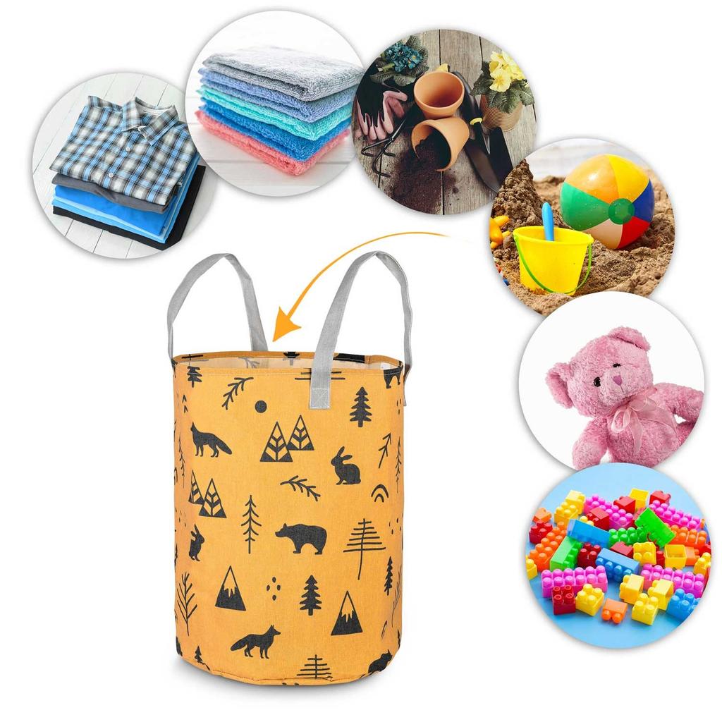 Nukido Toy Basket - Orange