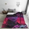 KPOP DEMON HUNTERS Saja Boys Jinu Blanket  Soft Warm Novelty Plush Throw Blanket For Children Outdoor Flannel Bedspread Cover
