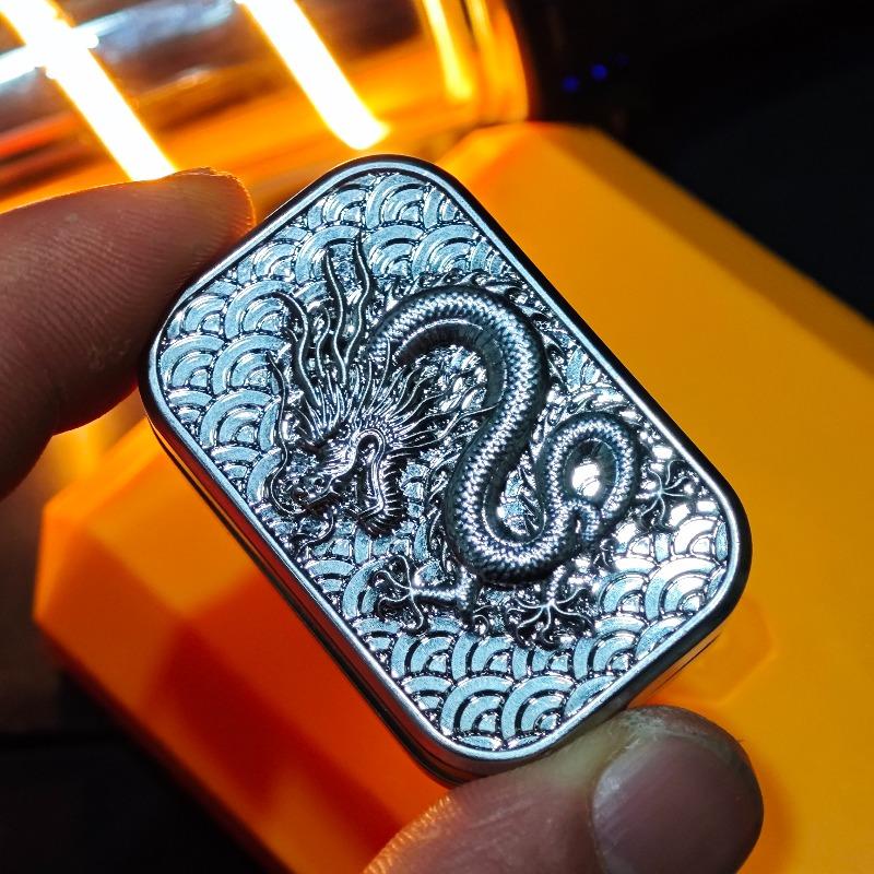 Infinite Position Mechanical Slider Metal Fidget Magnetic Push Card Plate Paragraph Haptic Coin EDC Sensory Stress Relief Toy