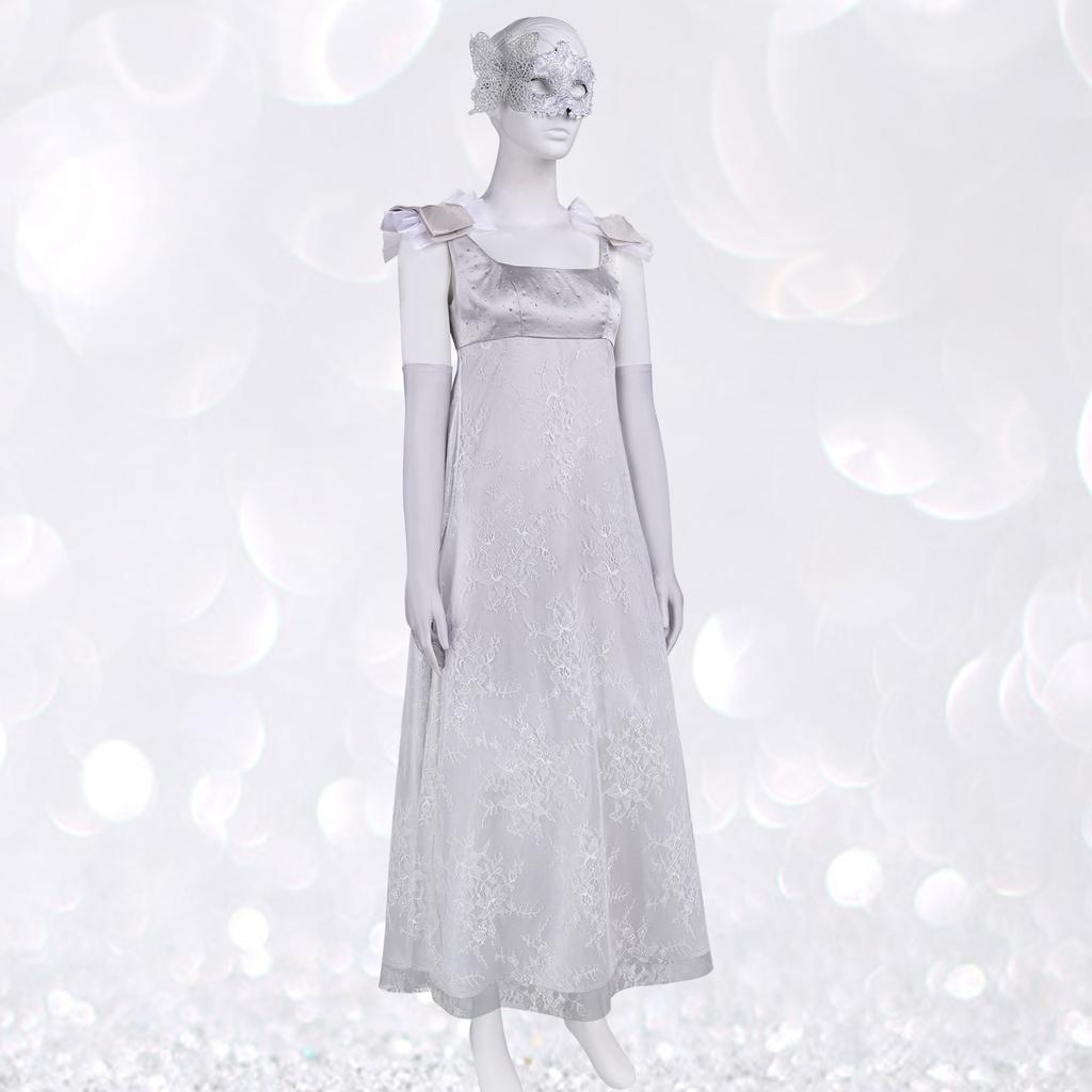 New Medieval Regent Tea Party Gown Long Dress Bridgerton 4 Cosplay Dress for Stage Performance