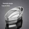 Wutuo Stainless Steel Divided Steamer Plates Set
