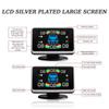 Car Parking Sensor Reversing Radars System Front & Rear Support Sound Warning/Buzzer/Mute with 8 Parking Sensors LCD Display