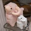 Simulierte Schafpuppe Plüschtier Lamm Ziegenpuppe Kinder beruhigende Stoffpuppe Geburtstagsgeschenk
