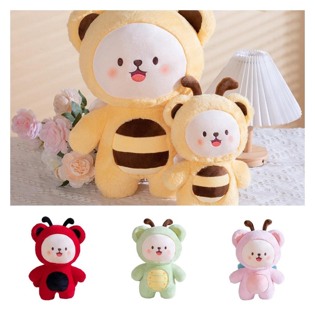 Cute Bee Butterfly And Ladybug Plush Toys For Kids And Adults