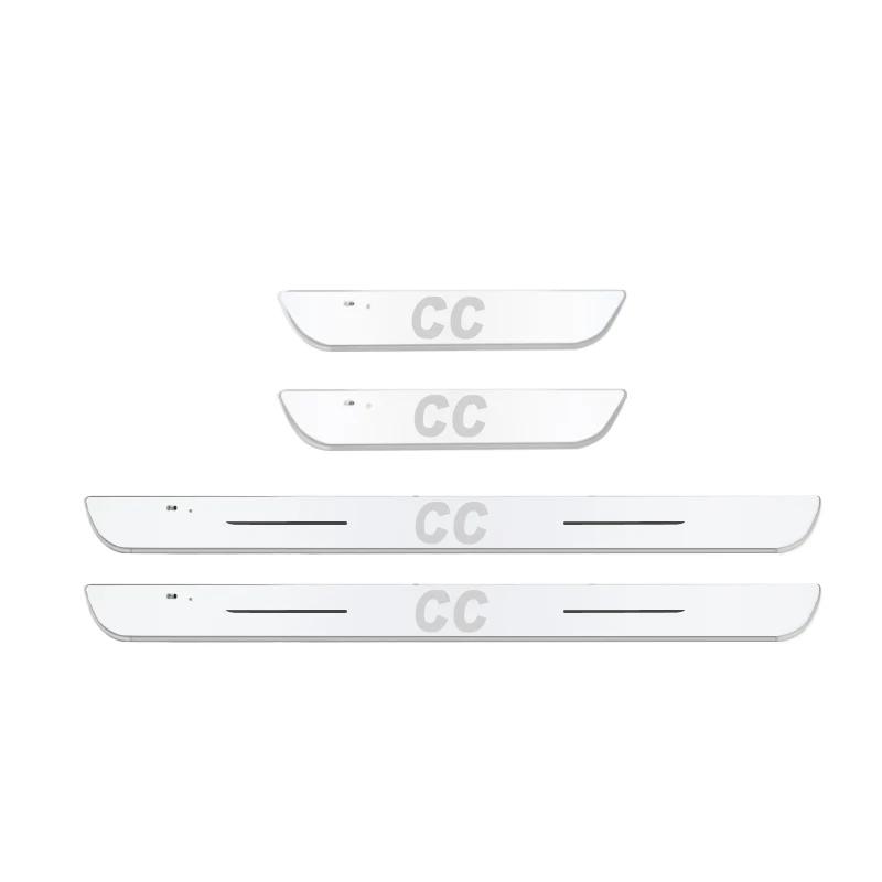 VW GTI GOLF 2026 Hot For VW VOLKSWAGEN Car Scuff Plate LED Welcome Pedal Door Sill Light for VW Volkswagen Passat Tiguan Golf Bo
