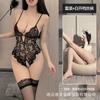 Sexy pure desire couple erotic underwear women's onesie erotic uniform new mood free temptation chest cotton free drag