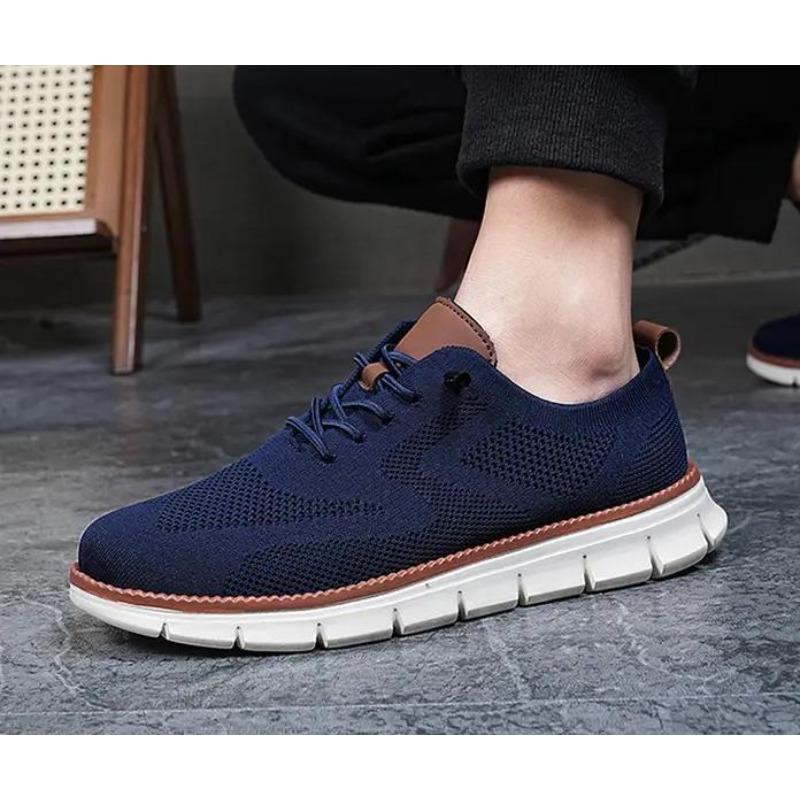 Casual board shoes fly-woven large size cross men s large size casual shoes fly-woven shoes breathable sports shoes 39
