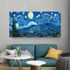 Van Gogh Abstract Starry Sky Canvas Posters and Prints Impressionist Art Pictures For Living Room Home Decor
