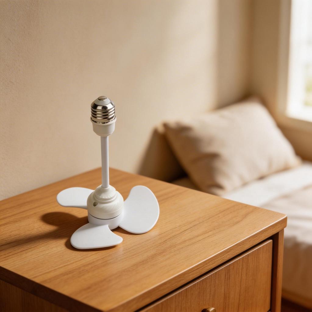 E27 Screw Fan Household Electric Fan Indoor Ceiling Fan Aesthetic Appeal