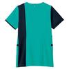 [Folk] Medical Scrub Jacket 7083SC Women's M Green x Dark Navy L