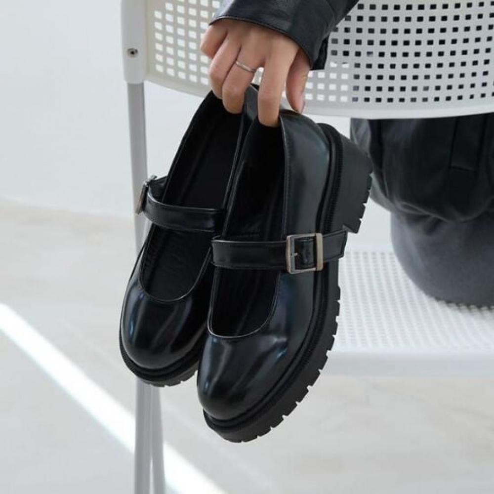 Jisyu Women Canilla Platform Mary Jane Shoes