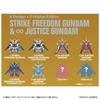 QMSV mini STRIKE FREEDOM GUNDAM INFINITE JUSTICE GUNDAM BOX of Recommended 15 years and older Tamagotchi Mobile Suit Gundam [Bandai] & (1 8) age
