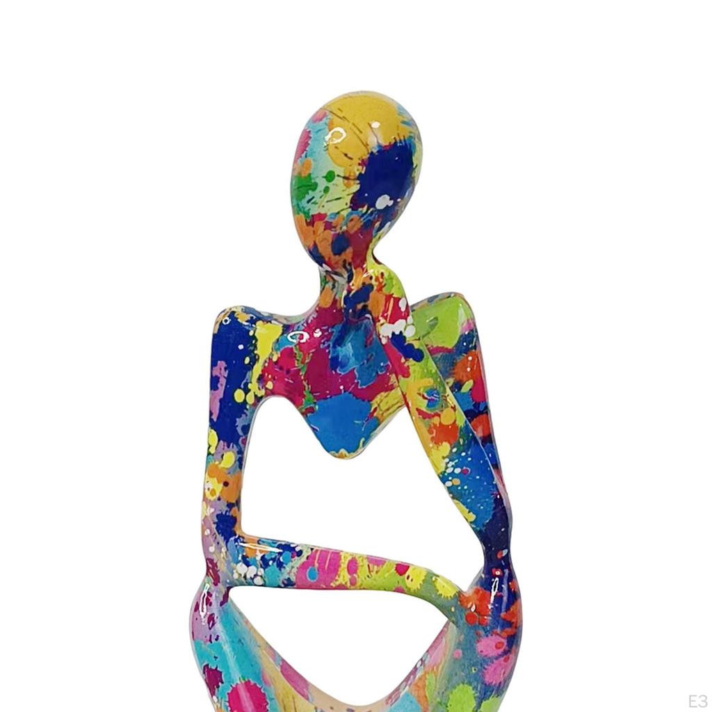 Abstract Thinker Figurine for Home Display And Decor