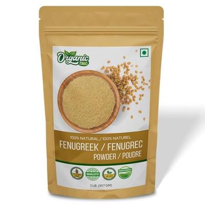 Organiczny Proszek Kozieradki Zing Znany Również Jako Proszek z Nasion Kozieradki | Bez Konserwantów | Produkt Indii - 907g Opakowanie z Możliwością Ponownego Zamknięcia