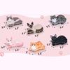 Cute Sweet Cat Hairpin Personalized Cartoon Animal Claw Clip Fairy Hairpins Daily Wear