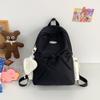 Mochila Escolar Fresca para Menina Fofa Mochila Versátil para Viagem para Estudantes do Ensino Fundamental e Médio de Campus Japonês