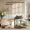 DIY Wall Texture Roller 7 Inch Embossed Pattern Paint Roller with Grip Handle for Accent Walls, Wall Finish Work, and Washable Use