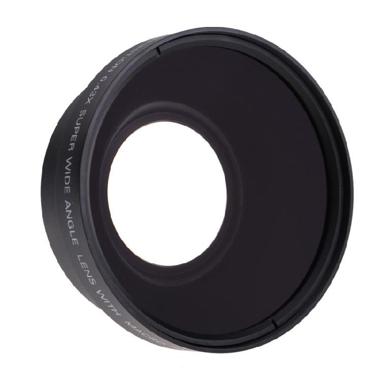 72mm 2.2X Teleconverter Lens/0.43X Wide Angle Lens Kit for Close-up Shooting