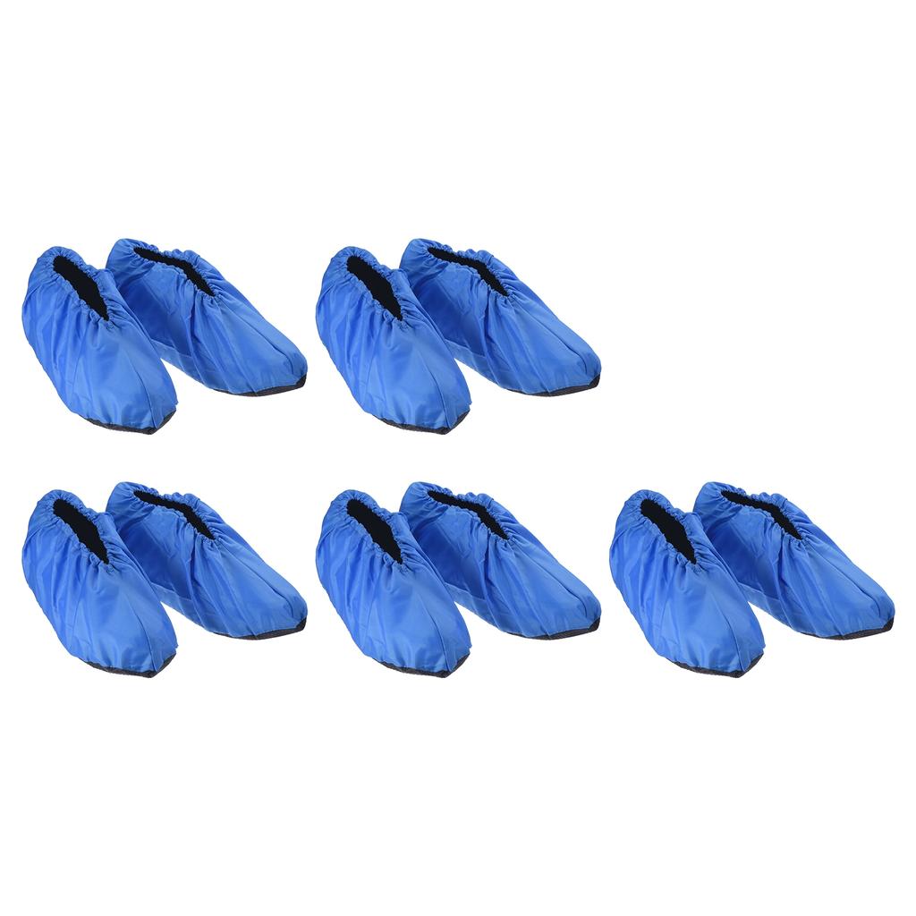 2/5/8 Pairs Waterproof Shoe Covers Water Resistant Rain Shoe Cover Washable Non Slip Boots Cover for Indoor Outdoor
