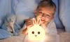Children's night lamp rabbit LED for bedroom USB multicolor Silicone