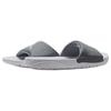Jordan Soft Sole Sports Rubber Slide Sandals Men Footwear Silver White AR6374-012