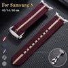 Nylon Watch Strap for Samsung Galaxy Watch 8 Classic 46mm Bracelet for Galaxy Watch 8 44mm 40mm Woven Canvas Fabric Wristband