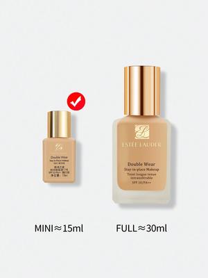 1W1 Bone Estée Lauder Double Wear 15ml - Langanhaltende Foundation mit LSF10 und 24h Öl-Kontrolle