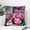 O-Omar Courtz Pillow Cover  Morden Pillow Case For Chair Sofa Home Decor Soft Cushion Cover Gift