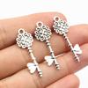 20-50pcs Alloy Metal Key Charms Pendant DIY Jewelry Making Accessories Findings for Earrings Necklace Bracelet