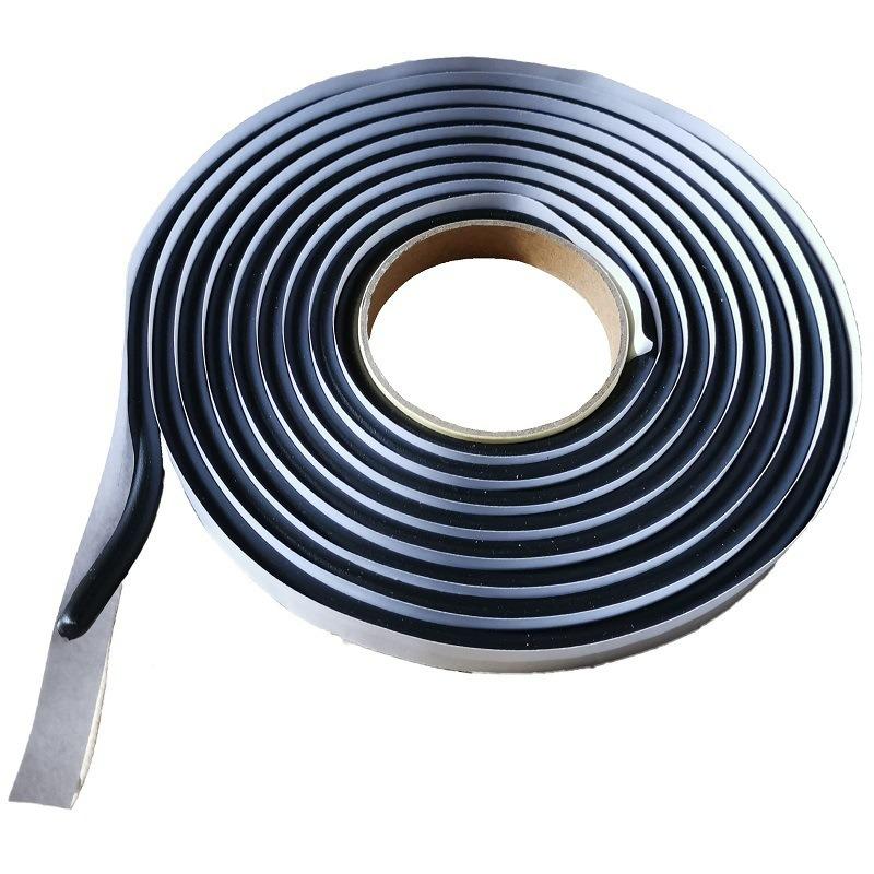 Car Headlight Retrofit Headlamps Window Door Windshield 4m for Super Butyl Rubber Glue Sealant Waterproof Black Tape RV 1pcs-8mm 4m