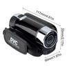 16MP HD-100 1080P Videokamera s 2,7palcovým displejem